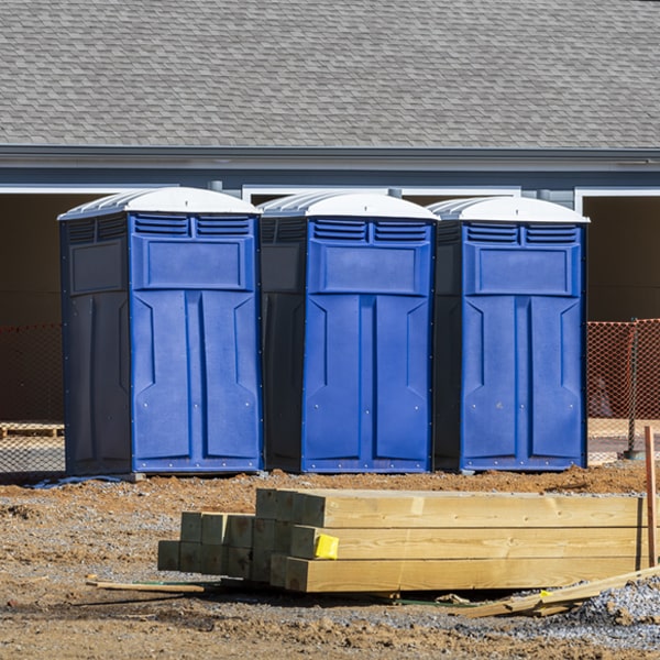 can i customize the exterior of the porta potties with my event logo or branding in Fairport New York